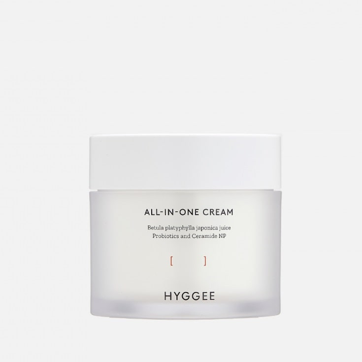 Восстанавливающий увлажняющий крем для лица Hyggee All-in-One Cream 80 ml - фото