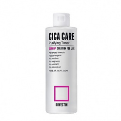  Базовый тонер для восстановления кожи Rovectin Skin Essentials Cica Care Purifying Toner 260 ml - фото