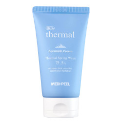 Восстанавливающий крем с керамидами и термальной водой Medi-Peel Herb Thermal Ceramide Cream 120 ml - фото