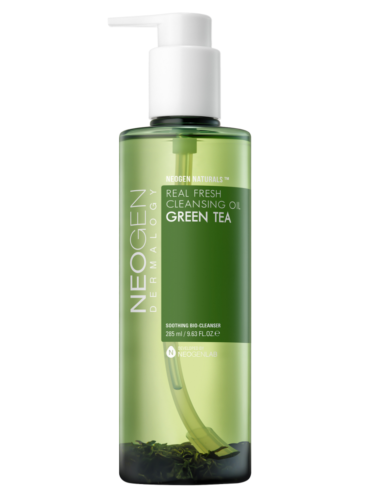 Гидрофильное масло с с зеленым чаем Neogen Real Fresh Cleansing Oil Green Tea 285 ml - фото