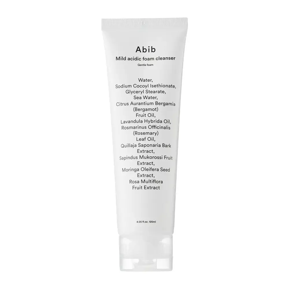 Мягкая пенка для умывания Abib Mild Acidic Foam Cleanser Gentle Foam 120 ml - фото