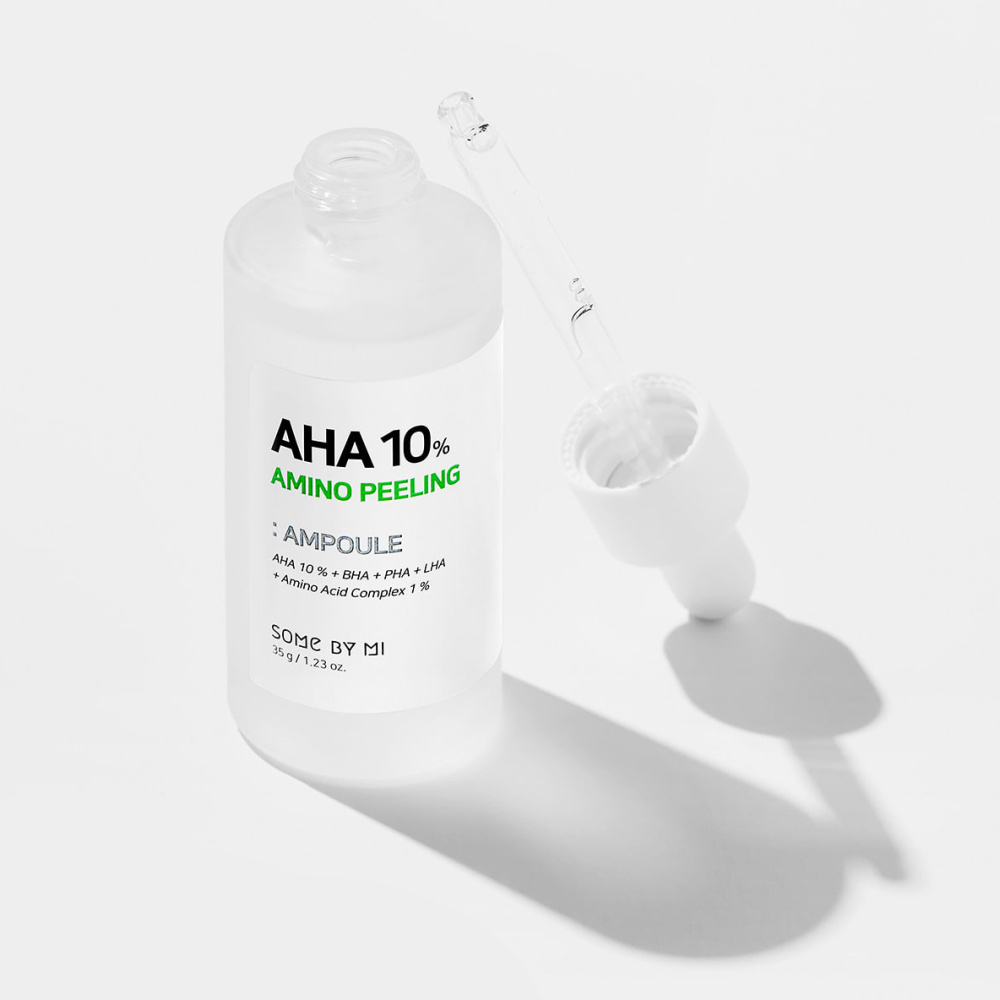 Кислотная пилинг-ампула с аминокислотами Some By Mi AHA 10% Amino Peeling Ampoul 35г  - фото2