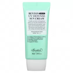 Легкий увлажняющий солнцезащитный крем Benton Air Fit UV defense Sun Cream 50 ml на стабильных хим.фильтрах нового поколения - фото